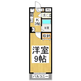 コニファーマンション【3階】の間取り