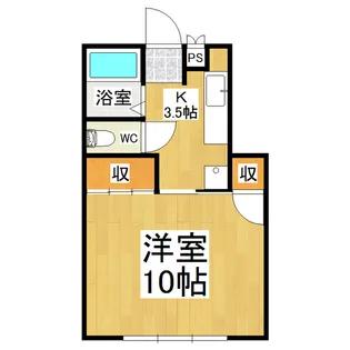 稼ぐ家姫22号【2階】の間取り