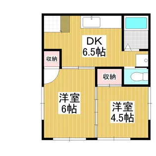 OTE蟻ヶ崎台【1階】の間取り