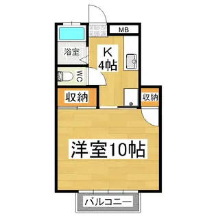 稼ぐ家姫11号【1階】の間取り