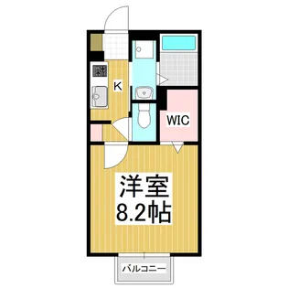 リアンボヌール島立【1階】の間取り