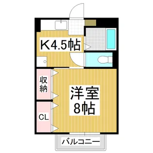 Toscana【1階】の間取り