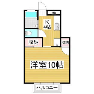 稼ぐ家姫20号【1階】の間取り