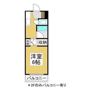 シティ輿石【1階】の間取り