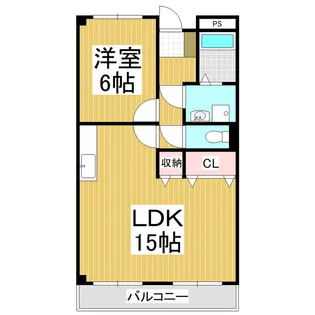 Fine Oasis Amyy【4階】の間取り