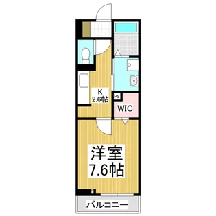 ヒコ ジェルム【2階】の間取り