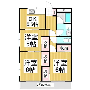 小平ビル【3階】の間取り