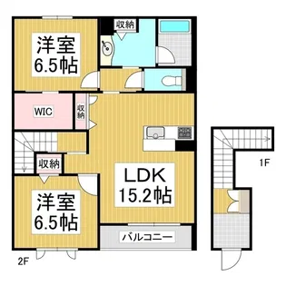 エターナルⅡ【2階】の間取り