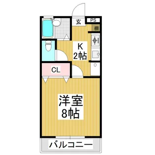 ATLAS AQUA【4階】の間取り
