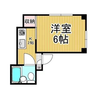 ハイツ保科【3階】の間取り