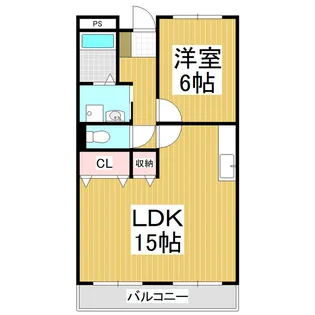 Fine Oasis Amyy【3階】の間取り