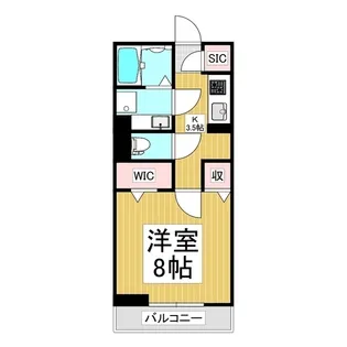 アーバンクレスト桐【3階】の間取り