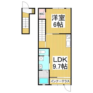 サンマルコ豊野【2階】の間取り