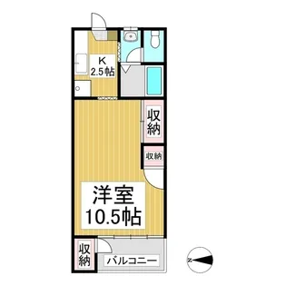 グランフォーレT・T・K【2階】の間取り