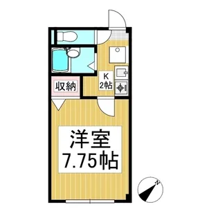 メゾンセリジール【1階】の間取り