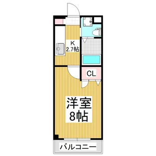 グランドヴィレッジ【107号室】の間取り