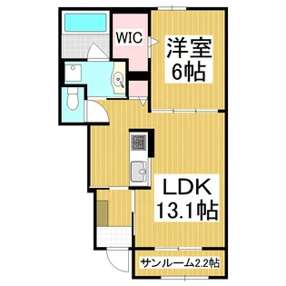 夢舞台【1階】の間取り