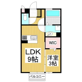 パティーナ B棟【2階】の間取り
