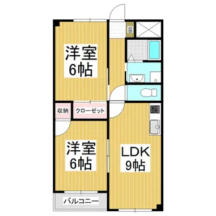 メゾーネDELFI【3階】の間取り