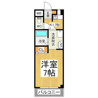 プレスタンテ【2階】の間取り
