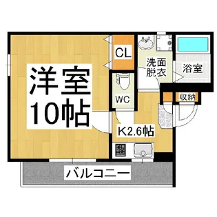 ブライト・ヒル【2階】の間取り
