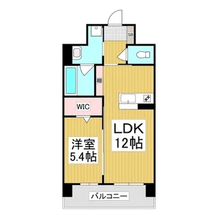 コンフォーティア広丘吉田Ⅲ A棟【10階】の間取り