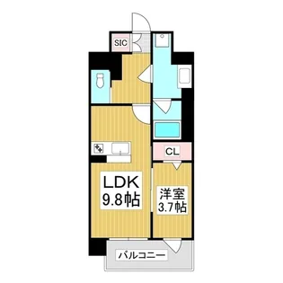 コンフォーティア広丘吉田Ⅲ A棟【1階】の間取り