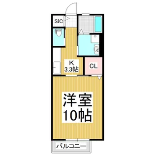 ル・レーヴ【2階】の間取り