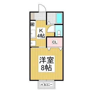 クリア塩尻【2階】の間取り