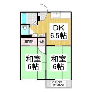 フォーブル手塚B【1階】の間取り