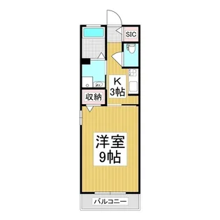 ウィズハイムプレミオ【1階】の間取り