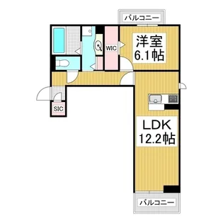 Mels court【2階】の間取り