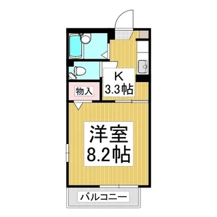 サンメゾン【1階】の間取り