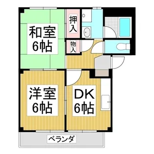 プリマリア60【2階】の間取り