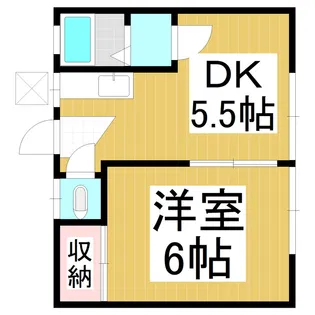 ヒルズフロント小柴見【1階】の間取り