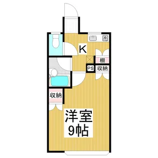 エルシャンテ【1階】の間取り