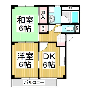 サープラス21【1階】の間取り