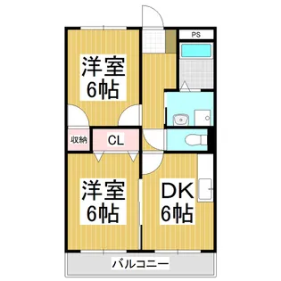 Surplus藤【2階】の間取り