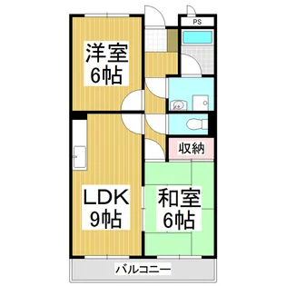 LimpiaルレーヴN【3階】の間取り