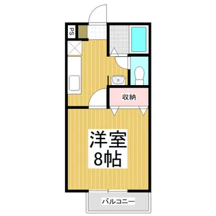メゾン北原【2階】の間取り