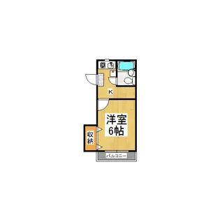 レイクビュー【2階】の間取り