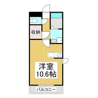 グレイスメゾン神宮寺2番館【1階】の間取り