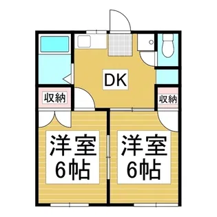 ブラボー50 №17【2階】の間取り