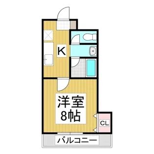 フューチャーヒル【2階】の間取り