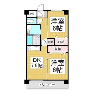 COMODO CUARTO【4階】の間取り