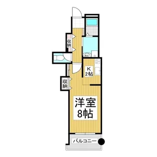 コンフォールパレスMG【2階】の間取り