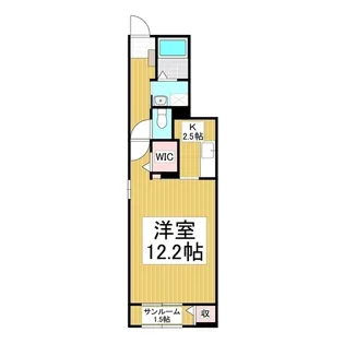ルミエール赤羽【1階】の間取り