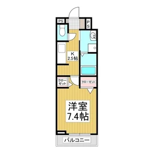 フェレーザ本町【3階】の間取り