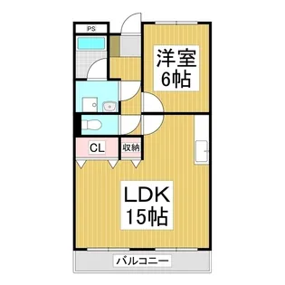 Limpia CHINO Building【3階】の間取り