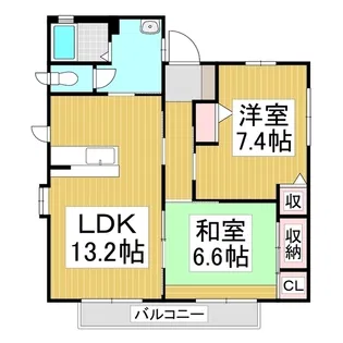 セピアコート【2階】の間取り